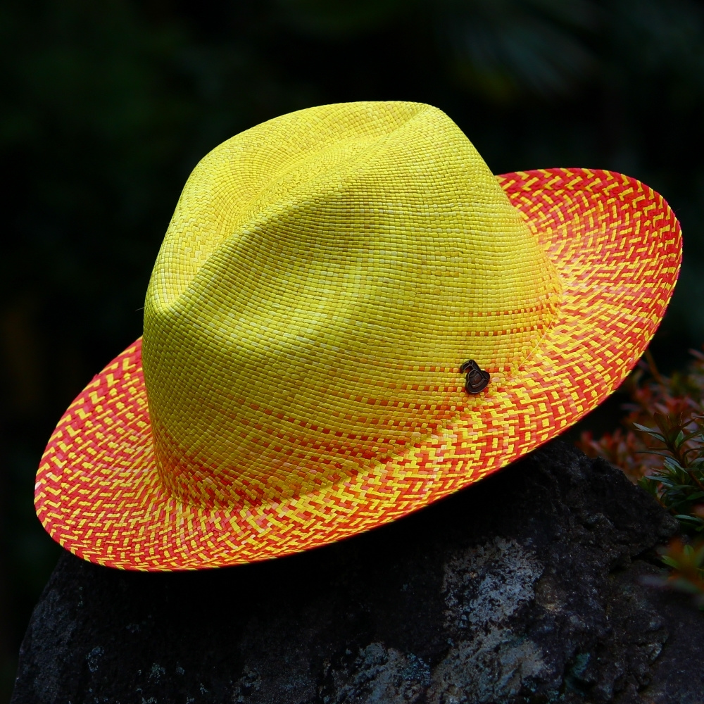 ここまで個性的なパナマ帽子はエクア・アンディーノだけ