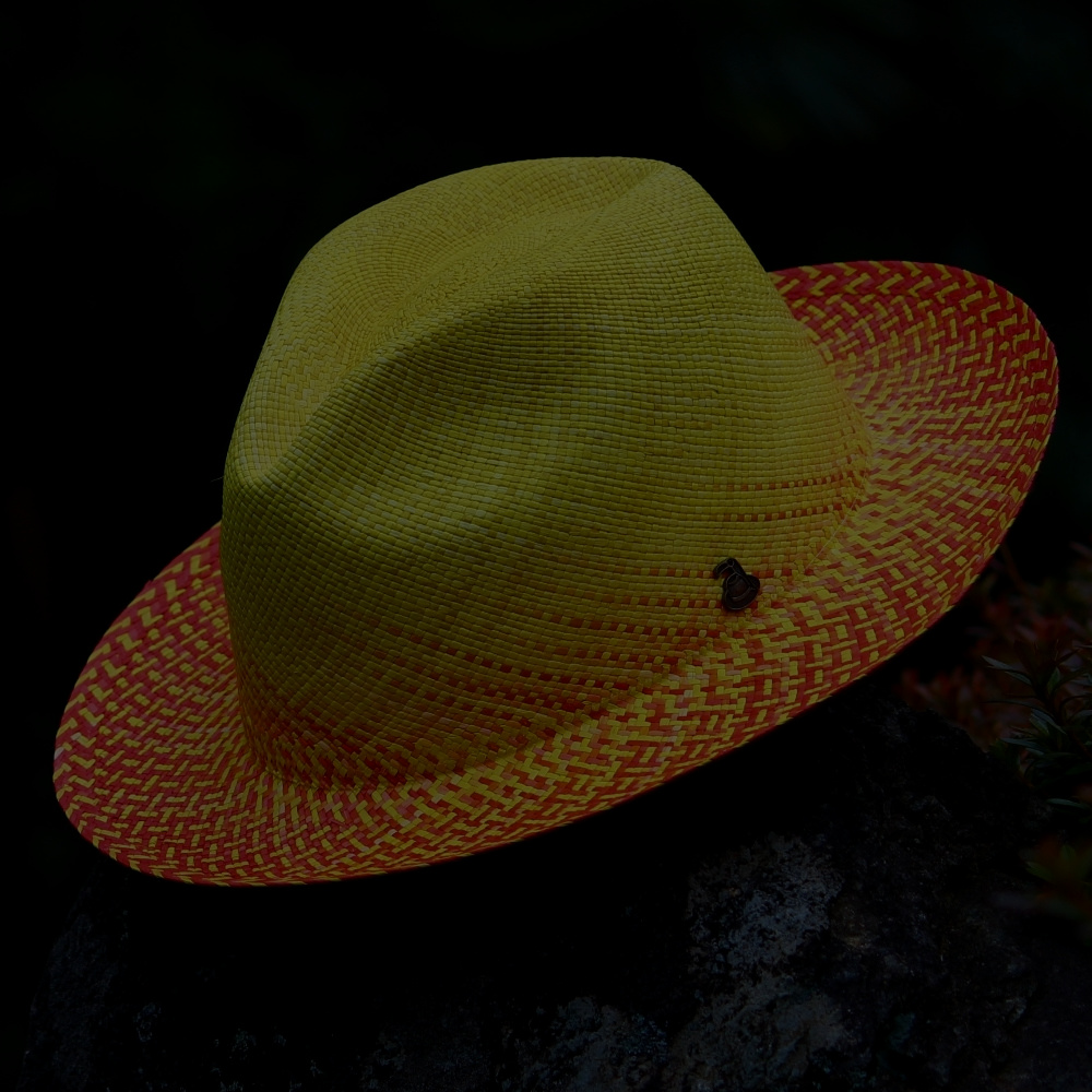 ここまで個性的なパナマ帽子はエクア・アンディーノだけ
